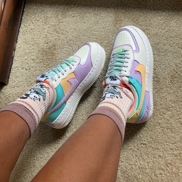 nike air force shadow pastel ivory